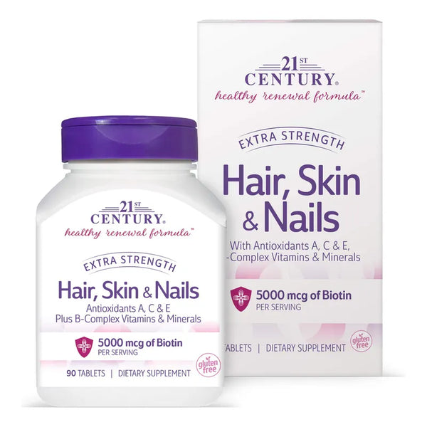 Tabletas Extra Fuertes Para Cabello Piel Uñas 90 Unidades