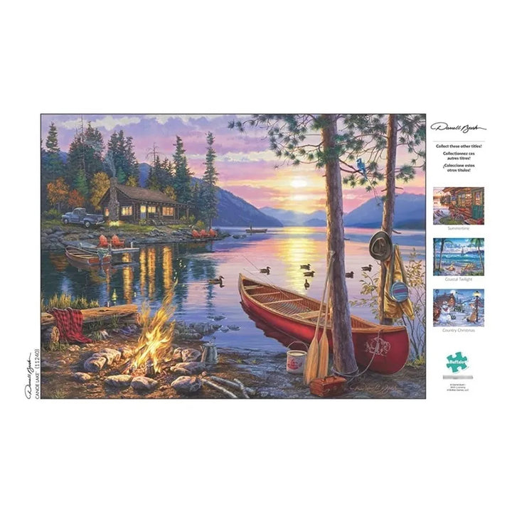 Buffalo Games Rompecabezas Darrell Bush Canoe Lake 1000 Pz - Imagen 5