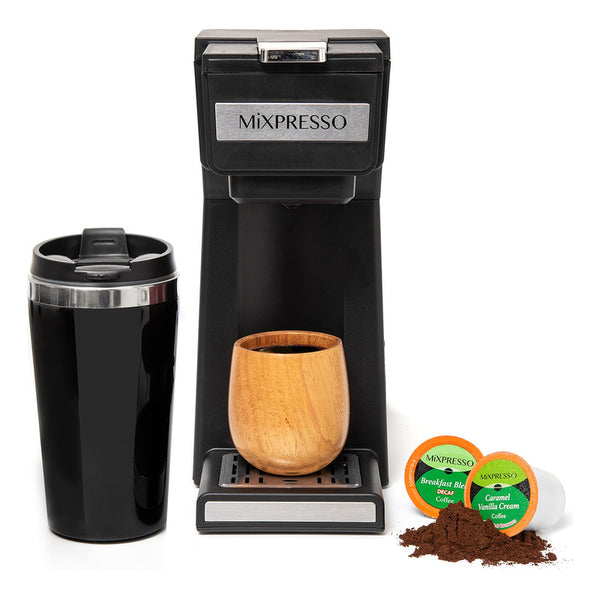 Cafetera Mixpresso De Una Sola Porción Portátil Para Café Molido