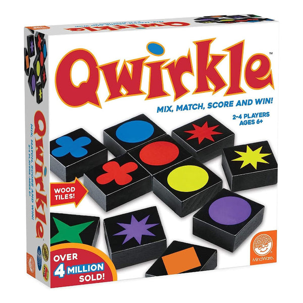 Qwirkle Juego De Mesa Con Piezas De Madera Para Toda La Familia