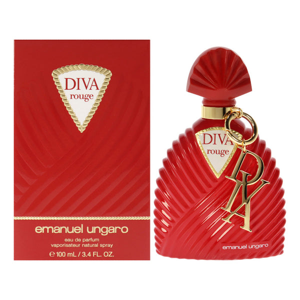 Emanuel Ungaro Diva Rouge Eau De Parfum Para Mujer 100 Ml Elegancia Floral