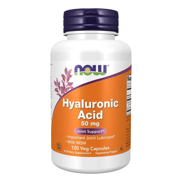 Acido Hialuronico 0.05 Ml Msm 120 Capsulas Para Piel Saludable