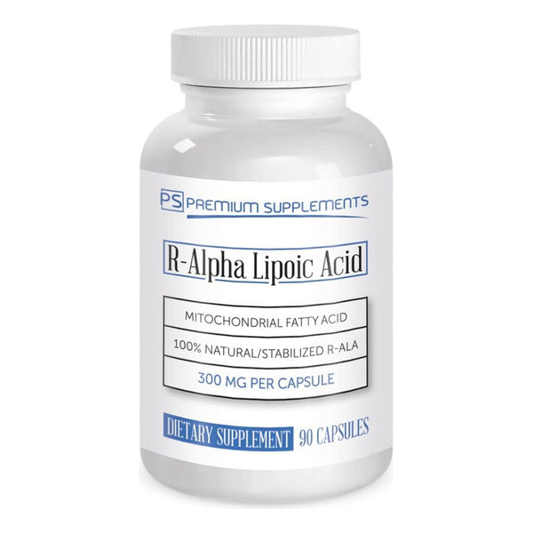 Acido R Alfa Lipoico 300mg 90cap Suplemento De Alta Potencia 100 Natural