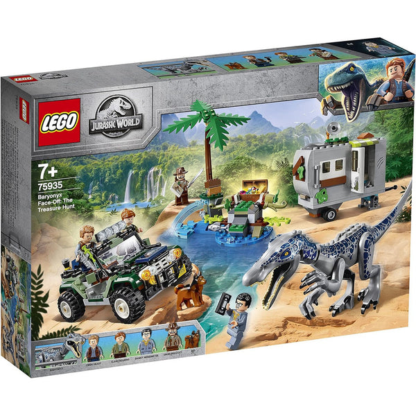 LEGO Jurassic World Baryonyx Face-Off The Treasure Hunt 75935 Kit de Construcción 434 Piezas