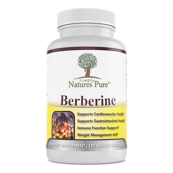 Berberina Premium HCl 500 Mg 120 Capsulas Suplemento Elevado