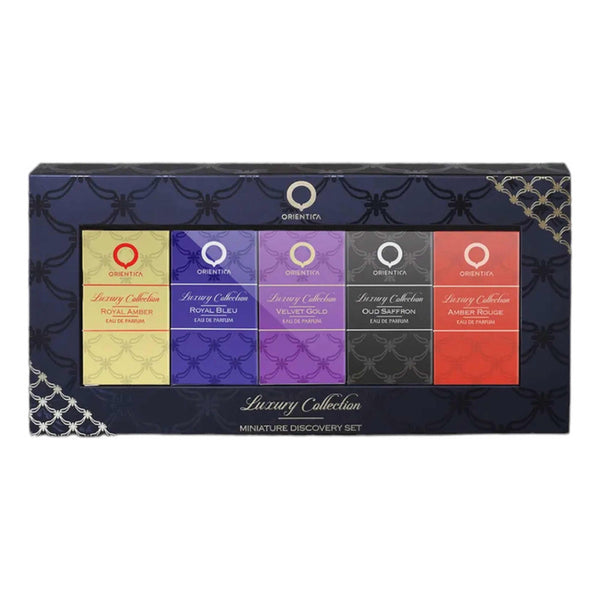 Orientica Estuche Miniatura Discovery Set 5 Perfumes De Lujo Sorprendentes