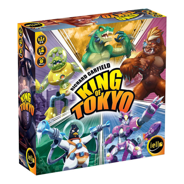 King Of Tokyo Juego De Mesa Nueva Edición Con Ilustraciones Mejoradas