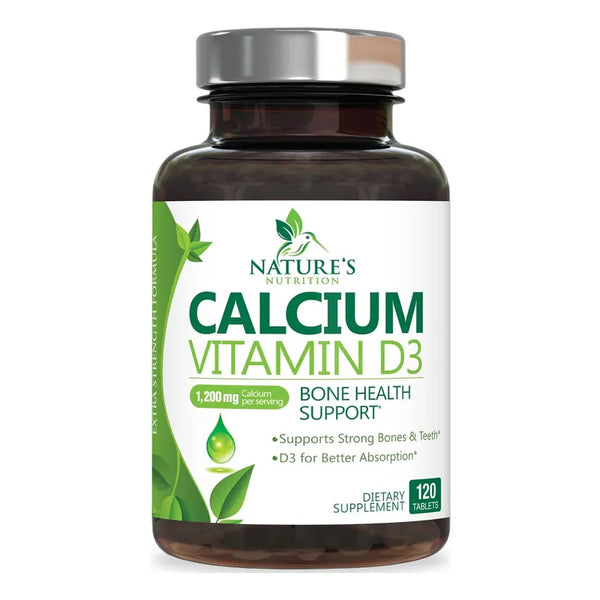 Calcio 1200 Mg Vitamina D3 Fuerza Osea E Inmune