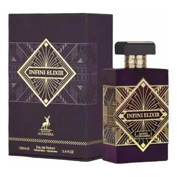 Perfume Maison Alhambra Infinit Elixir Fragancia Floral Y Amaderada