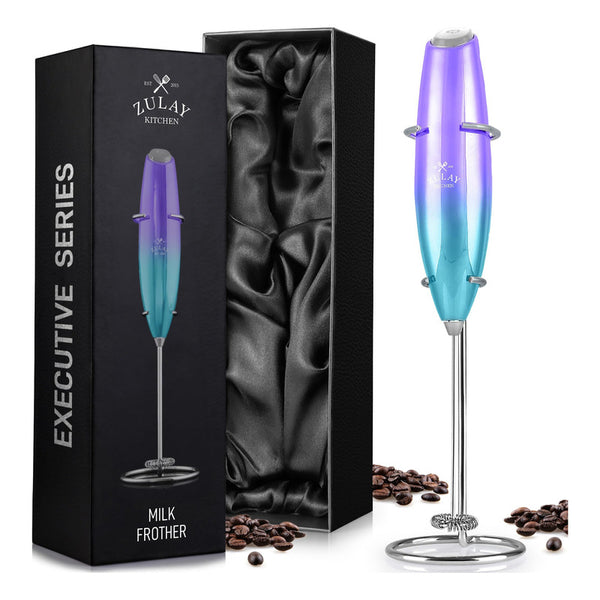 Espumador De Leche Zulay Executive Series Para Café Chocolate Y Más