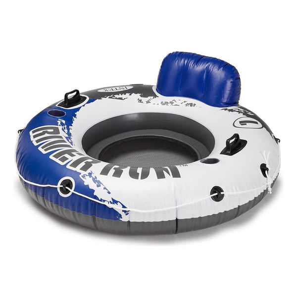 Intex River Run II Flotador Inflable Para 2 Personas Con Enfriador Y Portavasos