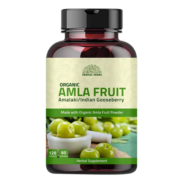 Capsulas Amla 120 Unidades Superalimento Natural Antioxidante