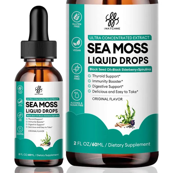 Capsulas Liquidas Musgo Marino 7 En 1 Optimal Inmune Support