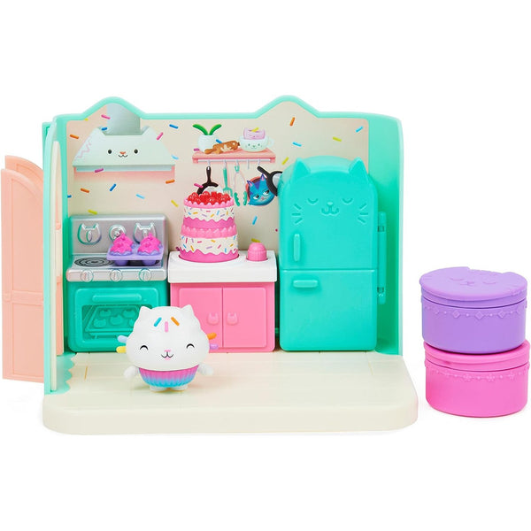 Gabby’s Dollhouse Bakey Con Cakey Kitchen Cocina Completa Con Accesorios Sorpresa