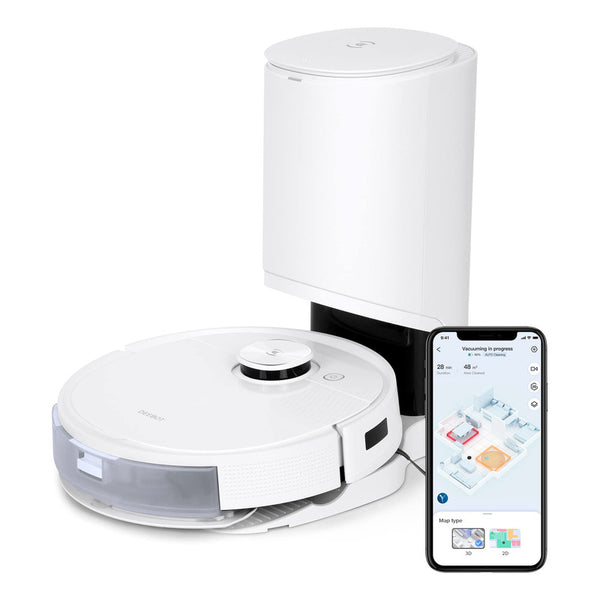 Robot Aspirador Trapeador Ecovacs Deebot T9+ Limpieza Eficaz Y Manos Libres