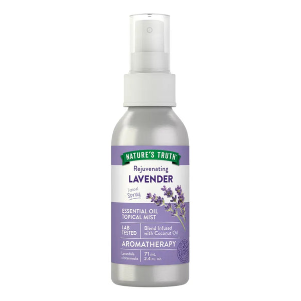 Aceite Esencial De Lavanda Nature's Truth Spray Para Aromaterapia
