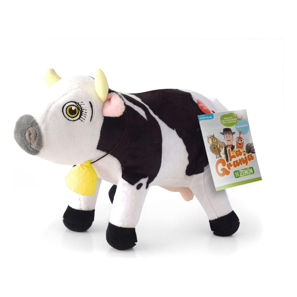 Peluche Musical Vaca Lola 8 Pulgadas La Granja De Zenón Ideal Para Niños