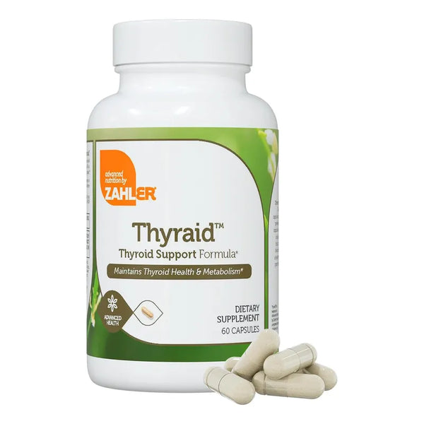 Apoyo Tiroides Y Metabolismo Con Yodo Y L-tirosina 60 Cápsulas Saludable