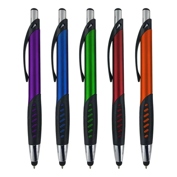 Lapiz Capacitivo 2 En 1 Y Boligrafo De Clic Con Agarre Comodo