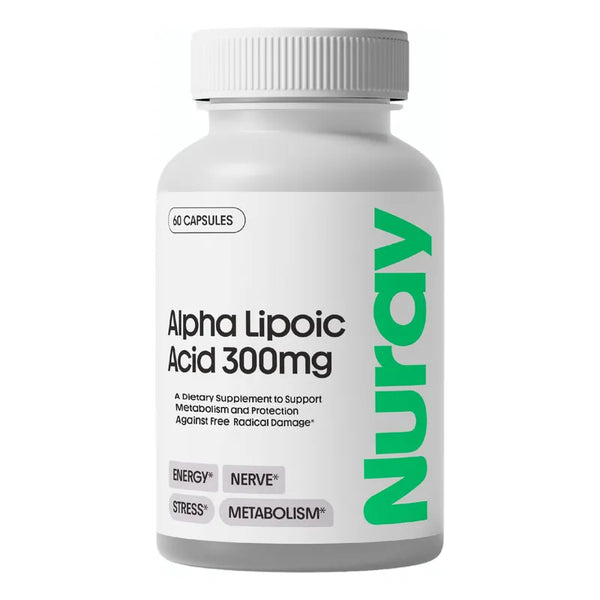 Acido Alfa Lipoico 300 Mg Energia Función Nerviosa 60 Capsulas Vegetarianas