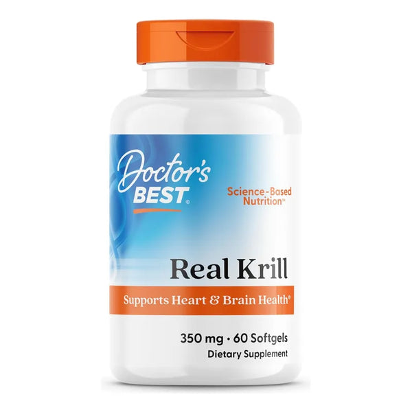 Aceite Krill Real 350 Mg 60 Capsulas Omega 3 Antioxidantes