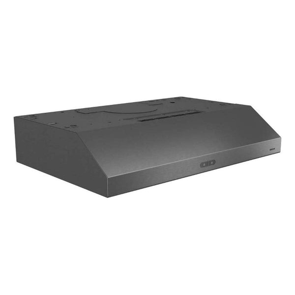 Campana Extractora Broan Glacier Black Inox 30 Pulgadas Alta Eficiencia y Silenciosa