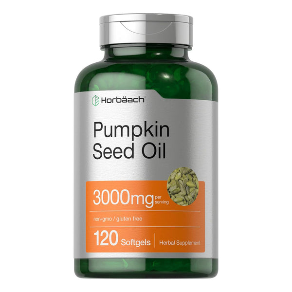 Aceite Semilla Calabaza 3000 Mg 120 Cápsulas Sin Gluten Suplemento