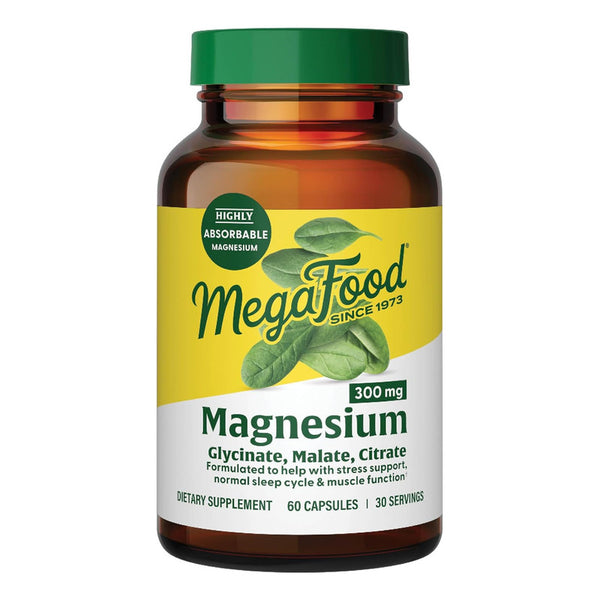 Glicinato Citrato Malato De Magnesio Para Corazón Y Nervios 60 Caps