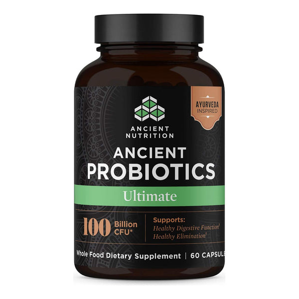Ancient Nutrition Probioticos Ultimate 100 Mil Millones De Ufc 60 Capsulas