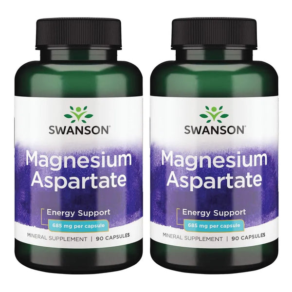Aspartato De Magnesio Energizante 685 Mg 90 Cápsulas Salud Muscular