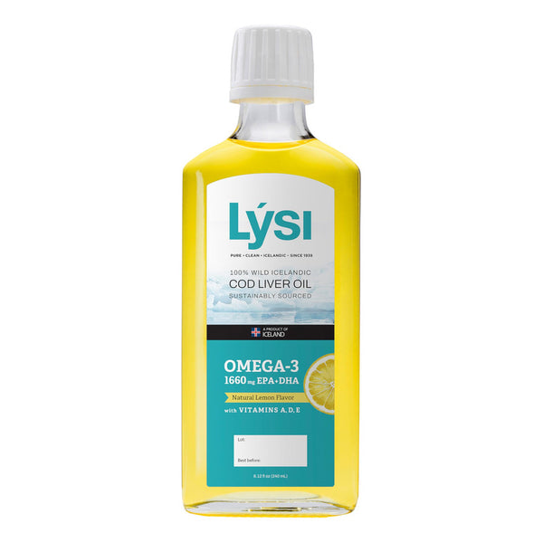 Aceite De Hígado De Bacalao Omega3 Vitaminas AD Epa Dha Natural