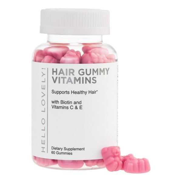 Vitaminas Crecimiento Cabello Con Biotina 5000 Mcg 60 Gomitas Importadas