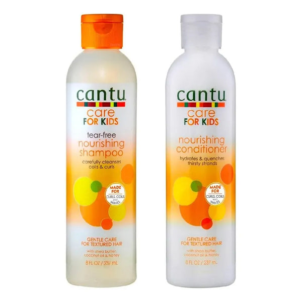 Duo De Cantu Care For Kids Champu Y Acondicionador Nutritivo Cabello Sedoso