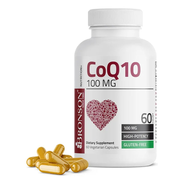 Bronson Coq10 100 Mg Energia Celular Alta Potencia 60 Capsulas