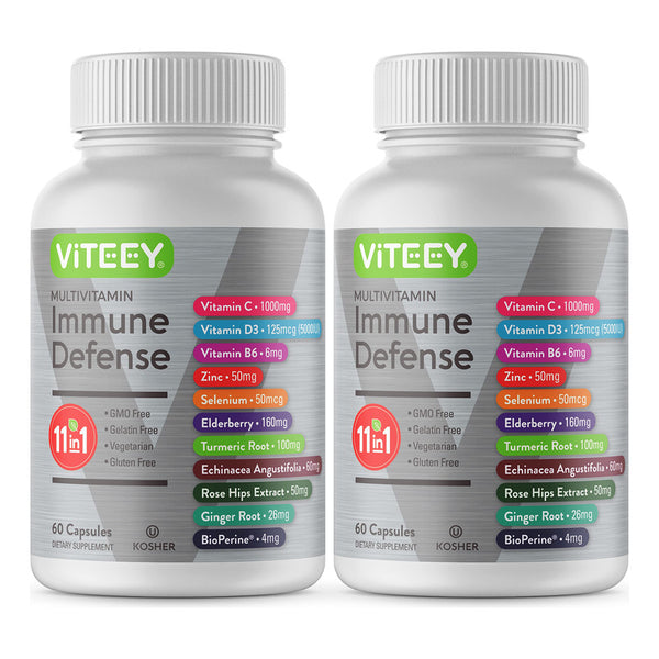 Cápsulas Multivitamínicas 11 En 1 Para Defensa Inmunológica