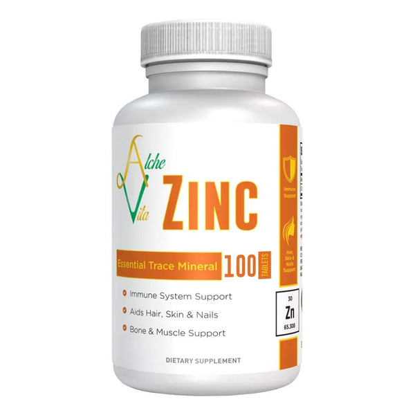 Alchevita Zinc 50mg Suplemento Con Alta Biodisponibilidad Para Salud Inmunologica