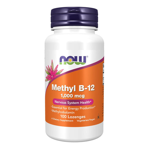 Metil B12 Metilcobalamina Now Foods 1000 Mcg 100 Capsulas Veganas