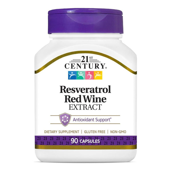Resveratrol Envejecimiento Saludable Apoyo Inmune 90 Cap