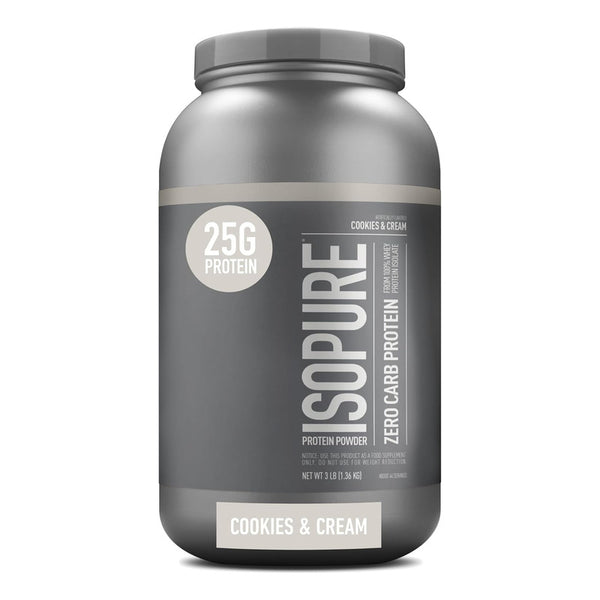Isopure Proteinas En Polvo Bajo Carbohidratos Para Dietas Keto