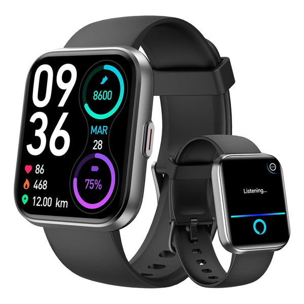 Aeac Smart Watch Para Mujeres Y Hombres Reloj Inteligente Con Monitor De Salud