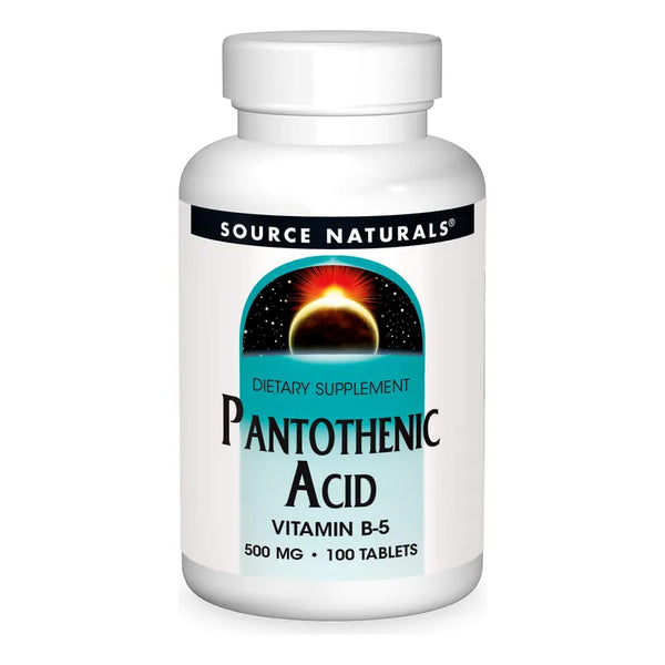 Acido Pantotenico 500 Mg 100 Tabletas Energia Optima Actualmente