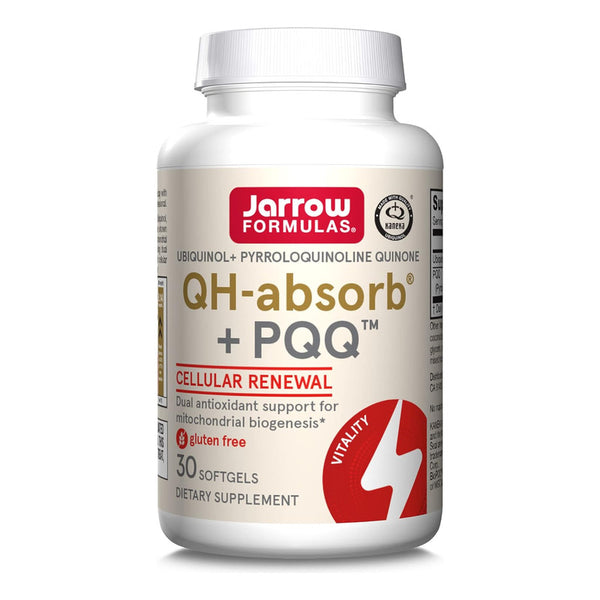 Suplemento Qh Plus Pqq De Jarrow Formula Promueve Energia Celular