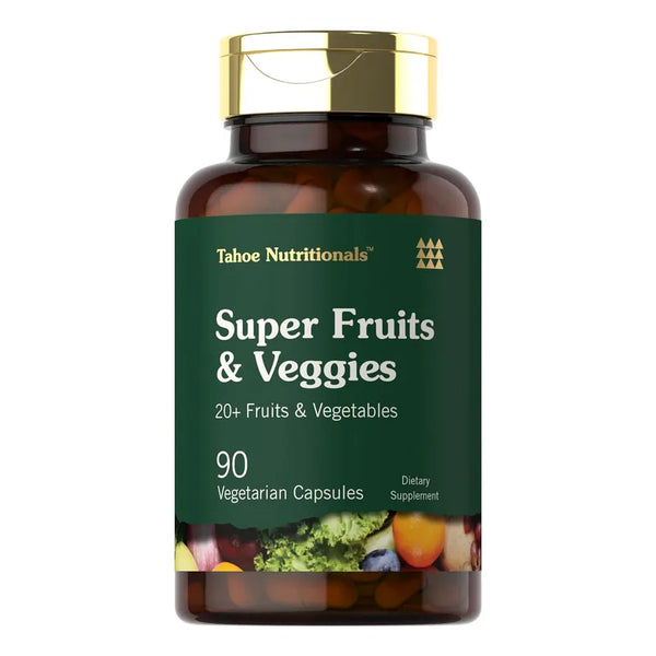 Capsulas Superfruit Y Vegetales Antioxidantes 90 U Na
