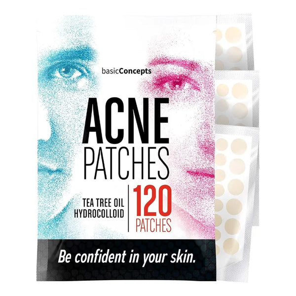 Parches De Acne 120 Und Con Aceite De Arbol De Te Hidrocoloide Rapidos Y Eficaces