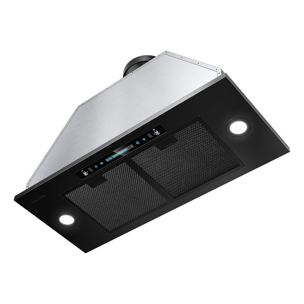 Campana Extractora Hisohu Pantalla LCD 900 CFM 4 Velocidades Silenciosa