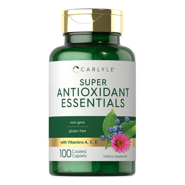 Antioxidante Completo Vitaminas A C E 100 Cápsulas Nutrición Diaria