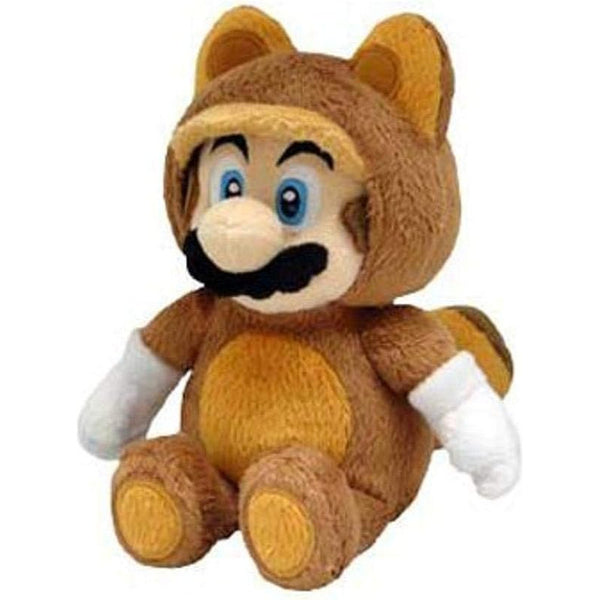 Muñeco de Felpa Mario Mapache 23 cm Oficial Suave y Coleccionable