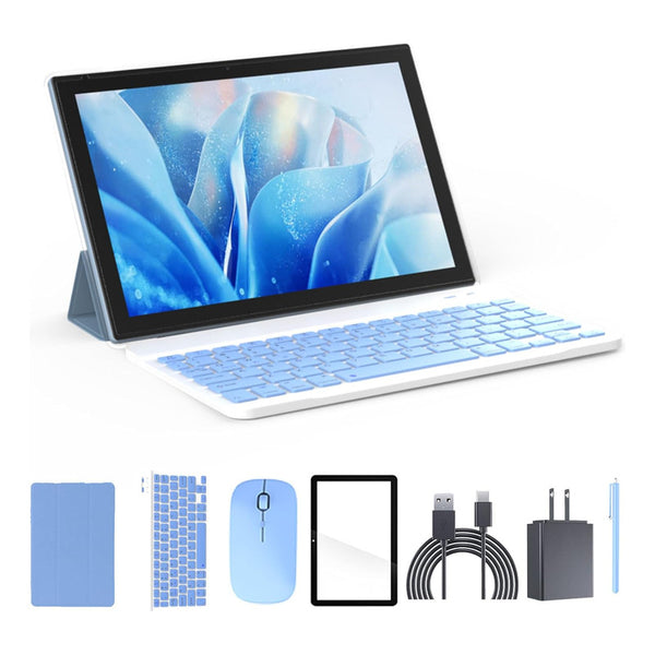 Tablet 10 Pulgadas Android 12 2 En 1 Pack Completo Ideal Para Todo Publico