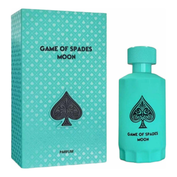 Perfume Game Of Spades Moon Unisex Con Notas De Ámbar Y Vainilla