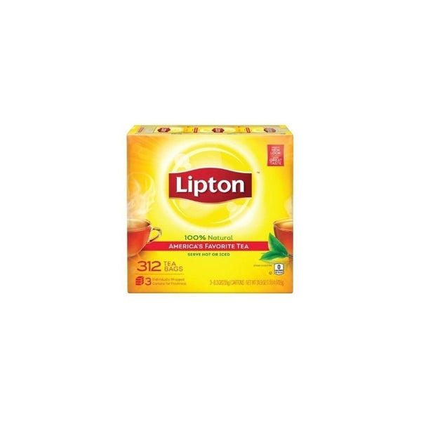 Lipton Sobres De Té Negro 312 Sobres Disfruta Caliente O Helado